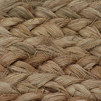 Geflochtener Jute-Teppich, 90 cm rund