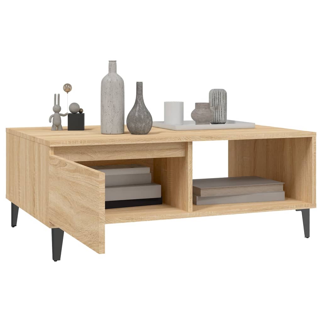 Couchtisch Sonoma Eiche, Holzmaterial Altholz