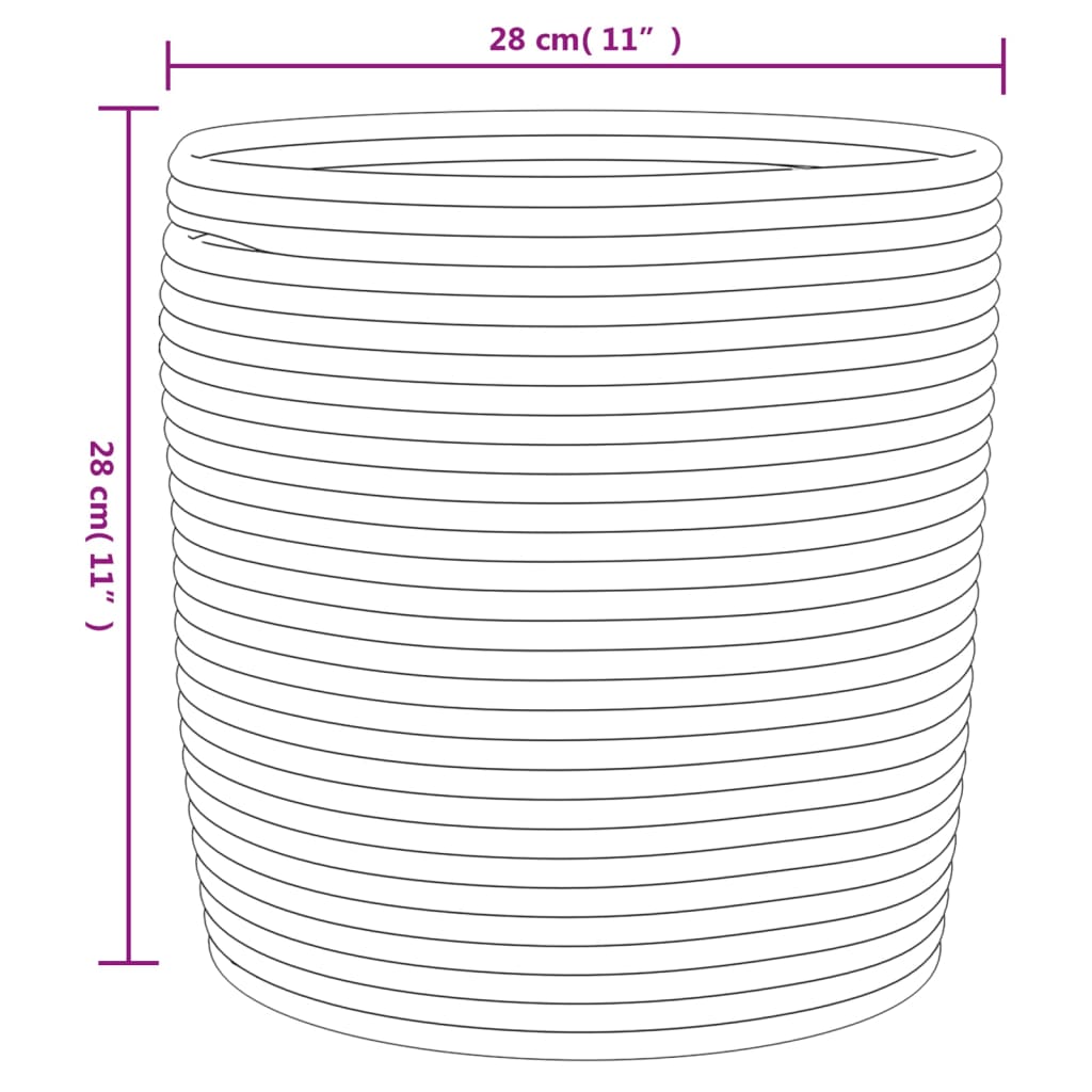 Aufbewahrungskörbe, 2 Stück, Baumwolle