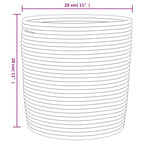 Aufbewahrungskörbe, 2 Stück, Baumwolle