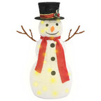 LED Schneemann Weihnachtsfigur - 60 cm   LED Schneemann