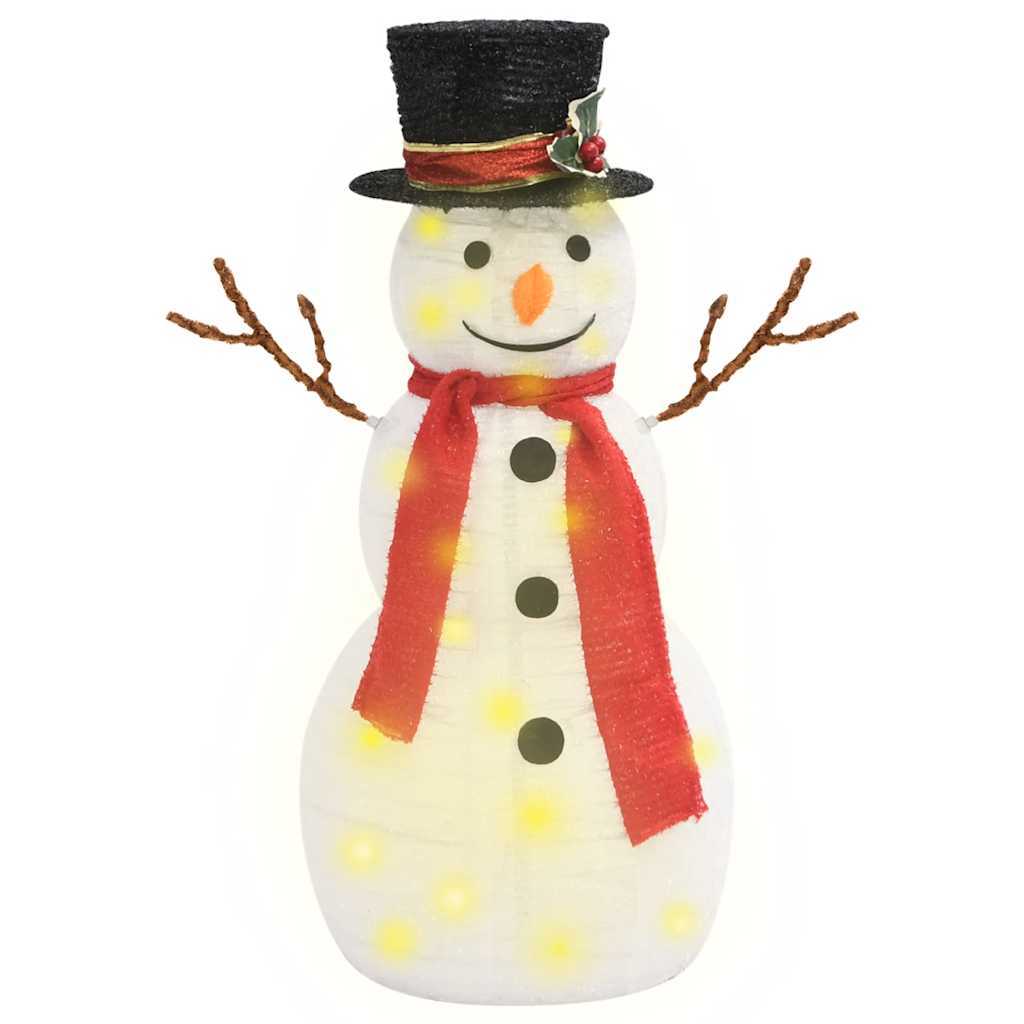 LED Schneemann Weihnachtsfigur - 60 cm   LED Schneemann