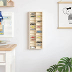 Sammelvitrine mit 90 Fächern