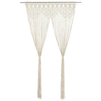 Makramee-Vorhang aus Baumwolle