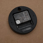 Wanduhr Gelb und Schwarz Ø50 cm Holz