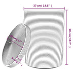 Aufbewahrungskorb mit Deckel, Baumwolle