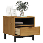 FLAM Beistelltisch 50x50x50 cm Massivholz Kiefer