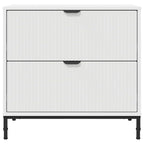 Nachttisch mit Schubladen, Holzverbundwerkstoff