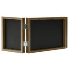 Dreifacher Bilderrahmen Collage Hellbraun