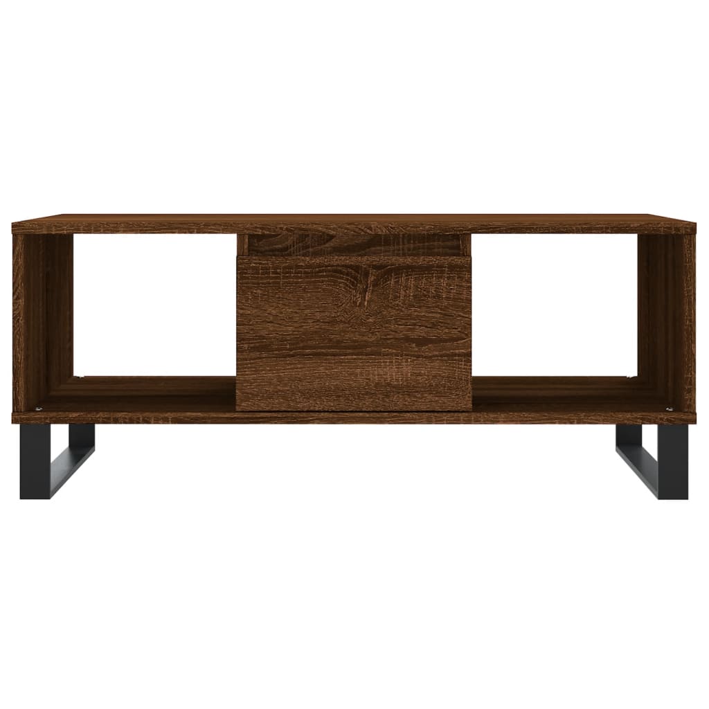 Couchtisch, Eichenoptik, 90 x 50 x 36,5 cm, Holzwerkstoff