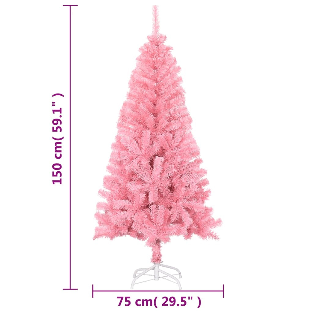 Cozy Home - Weihnachtsbaum verschiedene Farben mit Standfuß, 150 cm PVC