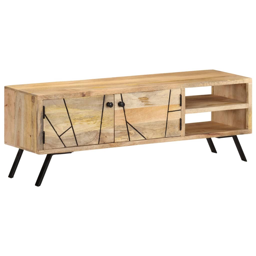 TV-Schrank 110x30x40 cm Massivholz, Mangoholz