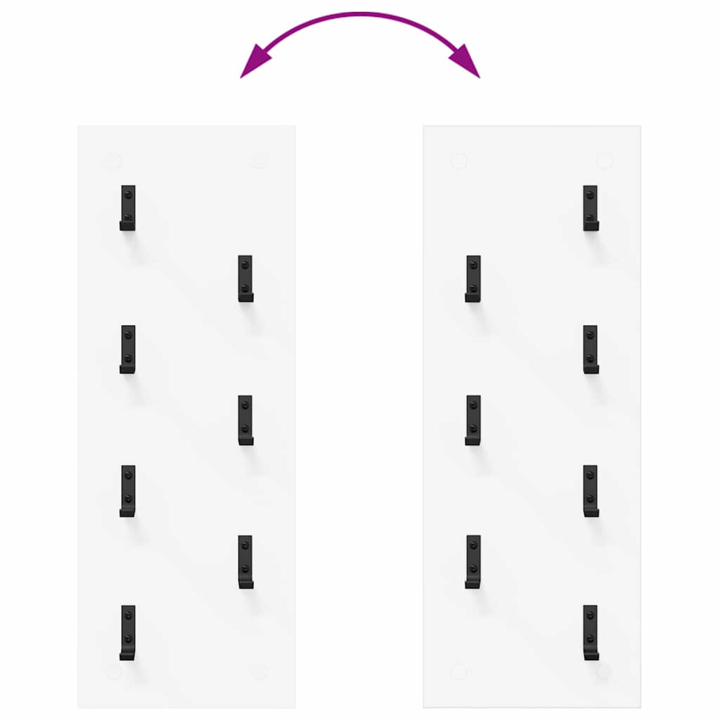 Wandmontierter Kleiderständer