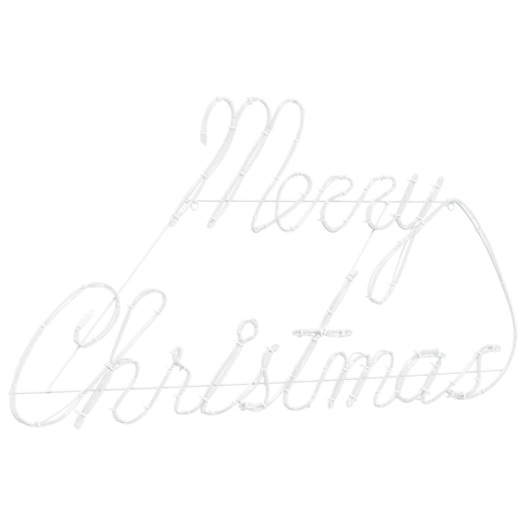 Weihnachtsschild mit 216 LEDs, 99 x 55 x 13 cm, Eisen