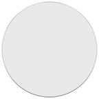 Wandspiegel Silber Ø 60 cm Rund