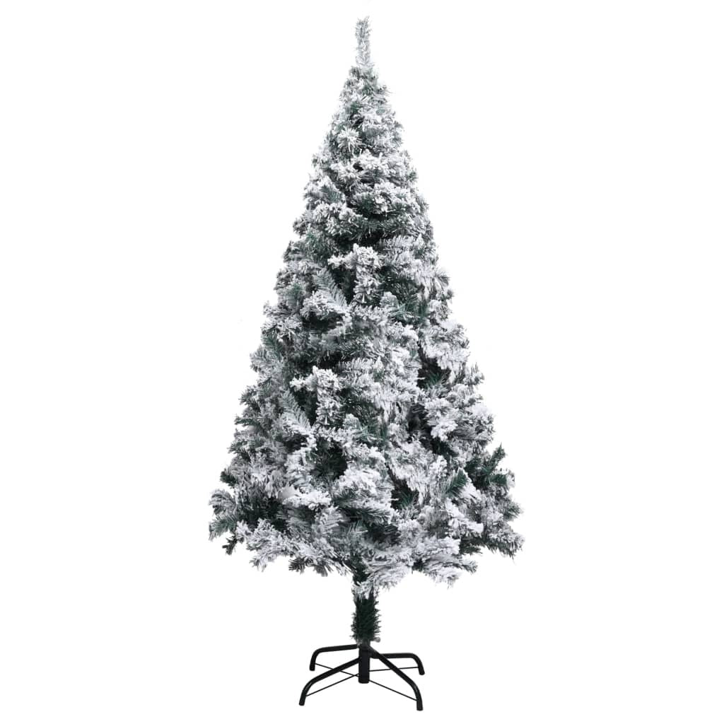 Künstlicher Weihnachtsbaum mit Schnee 150 cm PVC
