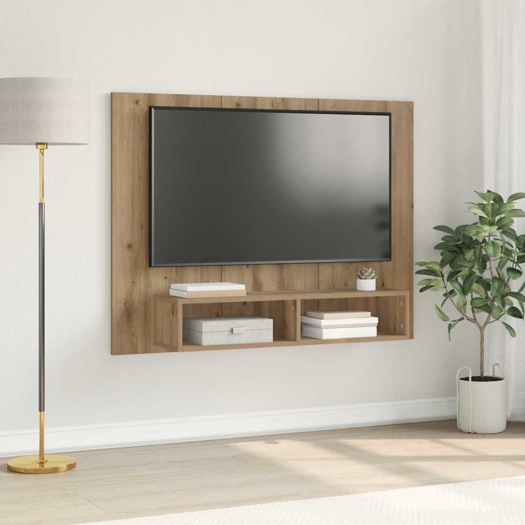 Wand-TV-Schrank Artisan Eiche 120 x 23