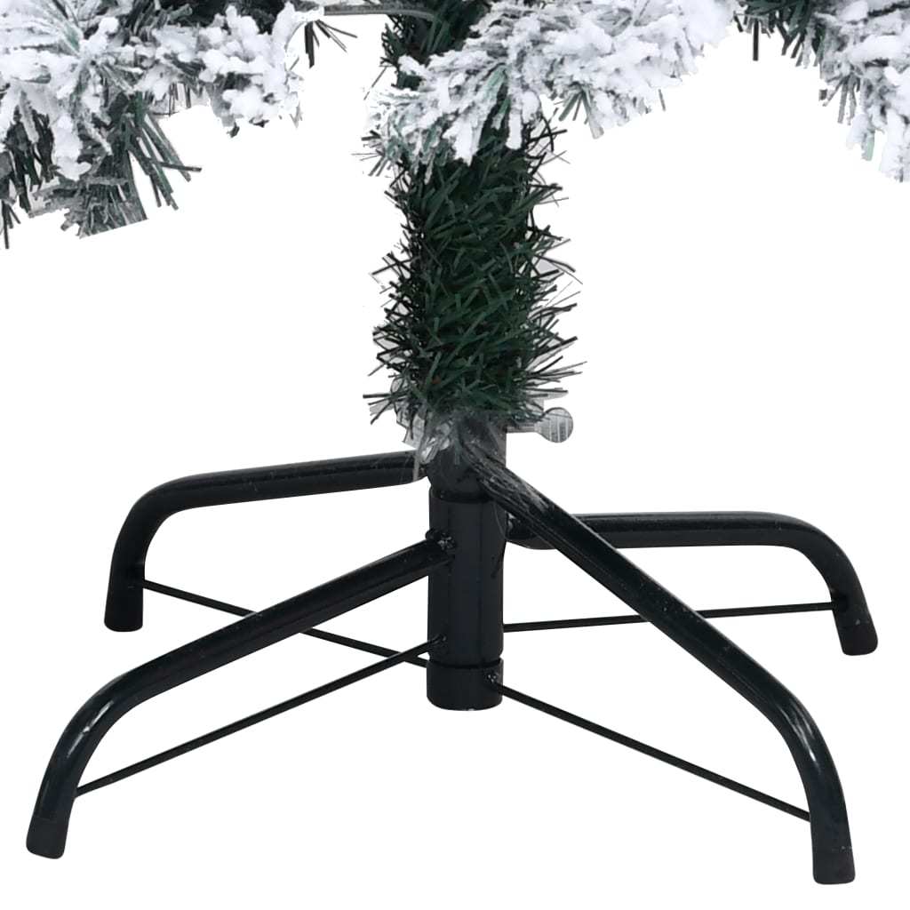 Künstlicher Weihnachtsbaum mit Schnee 150 cm PVC