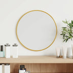 Wandspiegel Silber Ø 60 cm Rund