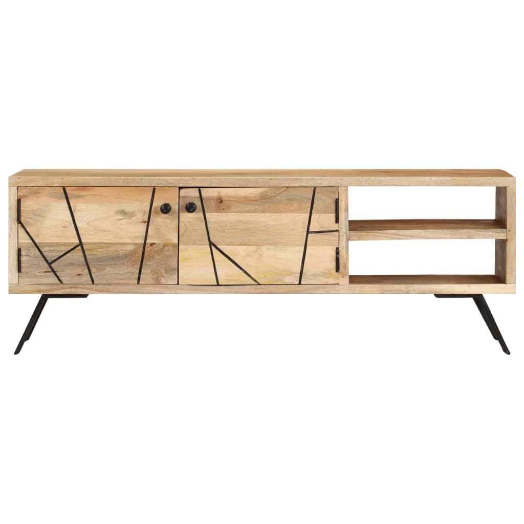 TV-Schrank 110x30x40 cm Massivholz, Mangoholz
