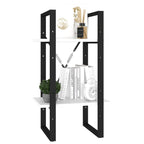 Bücherregal mit 2 Fächern aus Holz