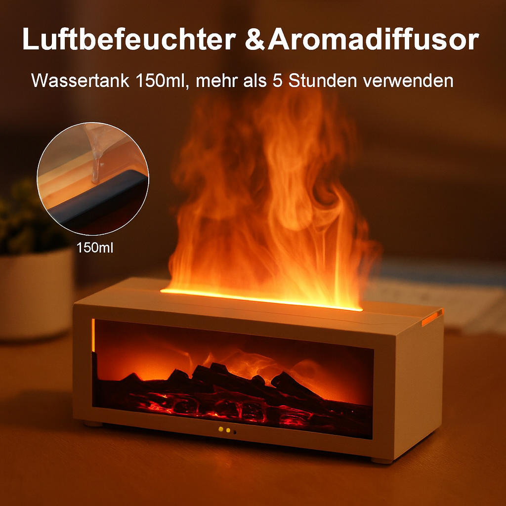 Flammen-Aromatherapie-Maschine,-Flammenkamin