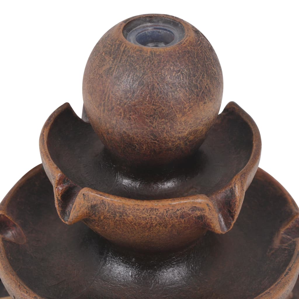 Zimmerbrunnen mit Pumpe, Polyresin