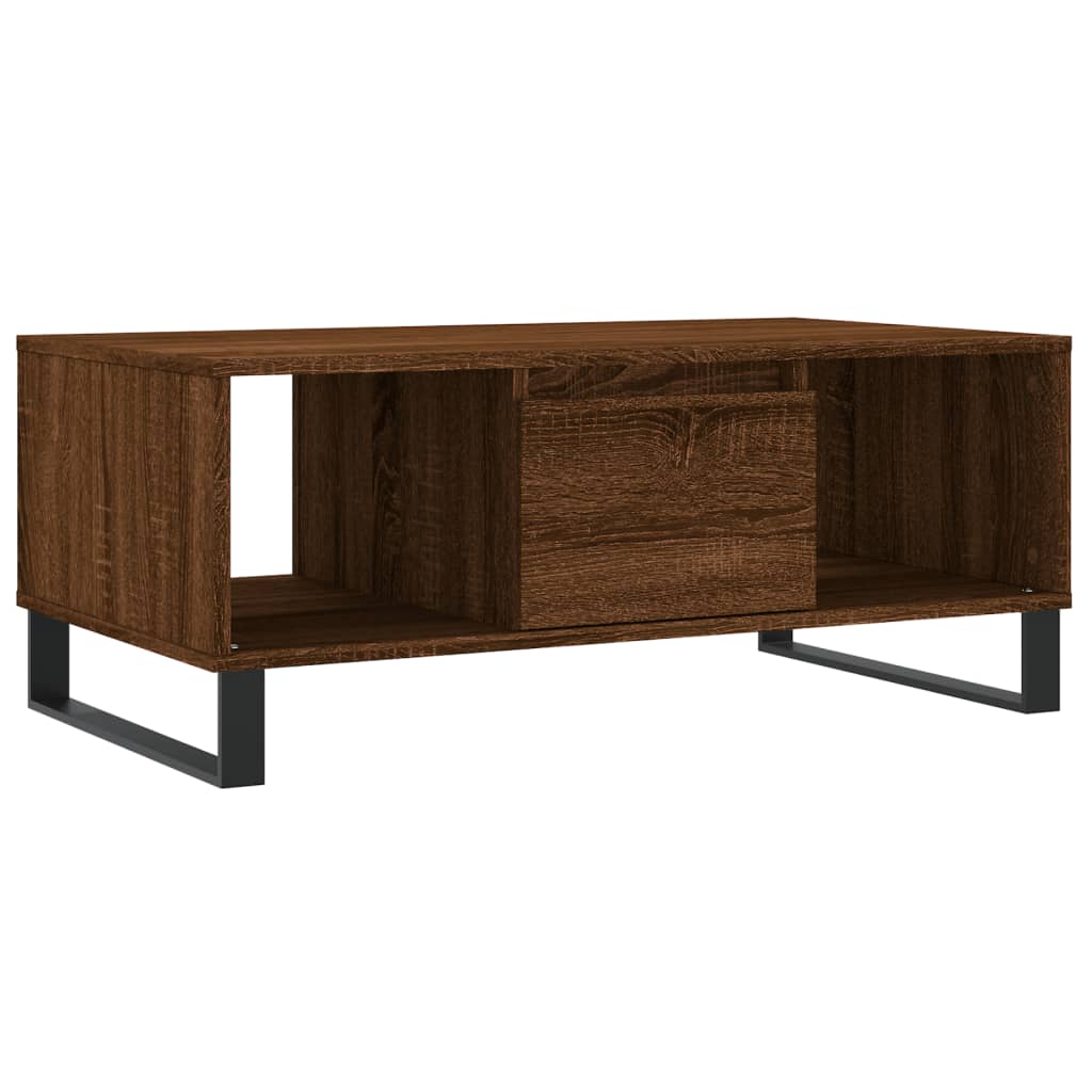 Couchtisch, Eichenoptik, 90 x 50 x 36,5 cm, Holzwerkstoff
