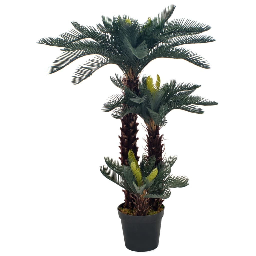 Künstliche Cycas-Palme mit Topf, 90 cm