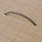 Runder Wäschekorb, Naturfarben