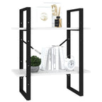 Bücherregal mit 2 Fächern, Holzmaterial