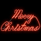 Weihnachtsschild mit 216 LEDs, 99 x 55 x 13 cm, Eisen