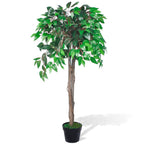 Künstlicher Ficus mit Topf, 90 cm