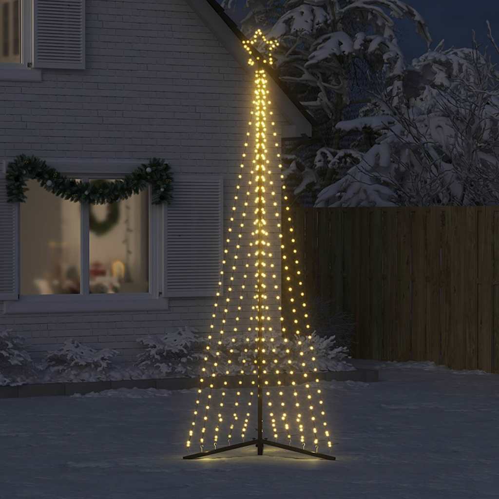 LED Weihnachtsbaum mit 495 LEDs warmweiß, 300.5 cm
