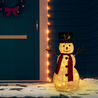 LED Schneemann Weihnachtsfigur - 60 cm   LED Schneemann