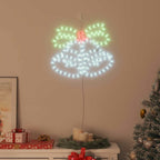 Weihnachtsglocke mit 144 LEDs, mehrfarbig, 56 x 46 cm, PVC
