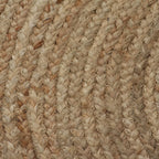 Geflochtener Jute-Teppich, 90 cm rund