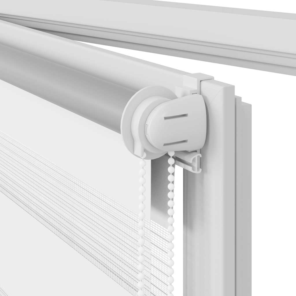 Doppelrollo mit Seitenzug