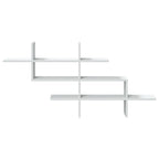 Wandregal 124,5 x 18 x 60,5 cm, Holzwerkstoff, Sonoma-Eiche