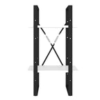 Bücherregal mit 2 Fächern aus Holz