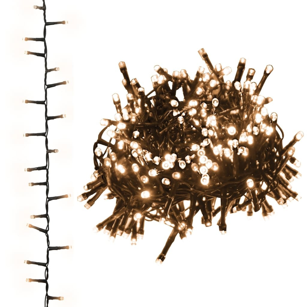 LED Lichterkette mit 400 warmweißen LEDs, 13 m