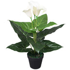 Künstliche Calla-Lilie mit Topf 45 cm