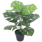 Künstliche Monstera-Pflanze mit Topf, 45 cm