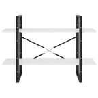 Bücherregal mit 2 Fächern,Holzmaterial