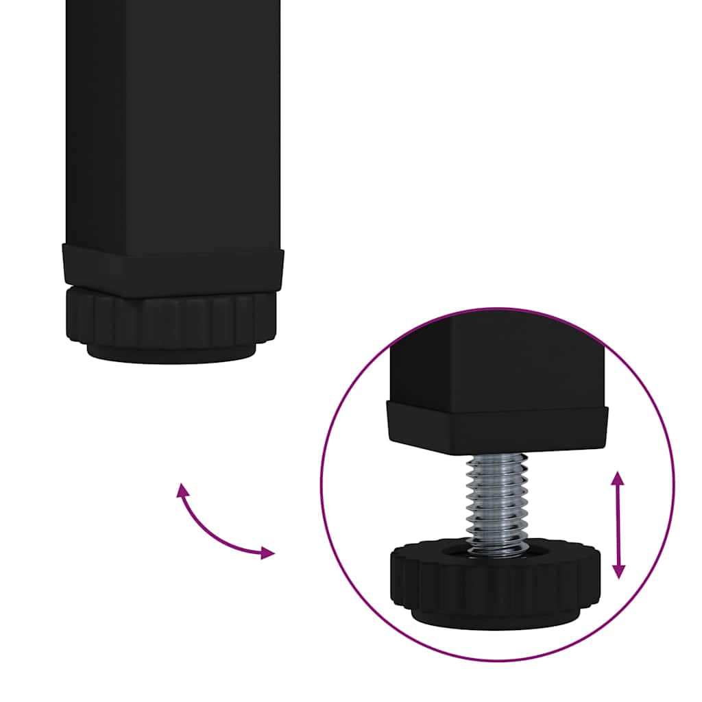 Nachttisch mit Schubladen, Holzverbundwerkstoff