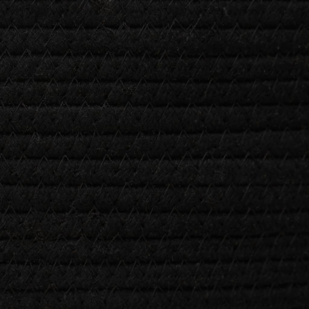 Aufbewahrungskorb mit Deckel, Baumwolle