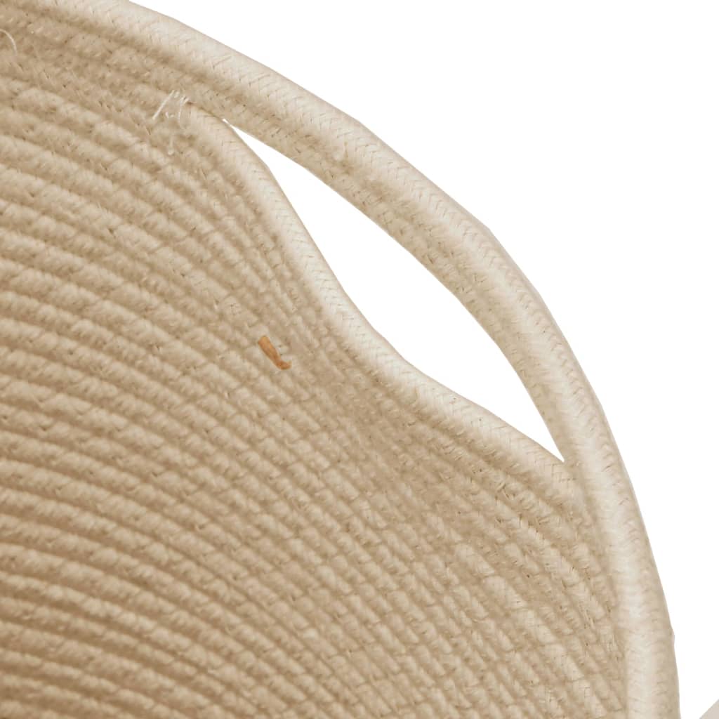 Aufbewahrungskorb mit Deckel, Baumwolle